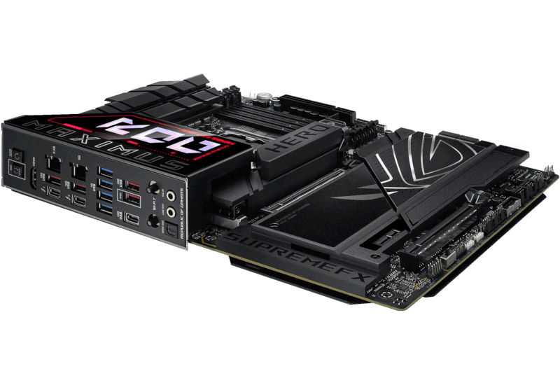 Refroidissement de la carte mère Asus ROG MAXIMUS Z890 HERO