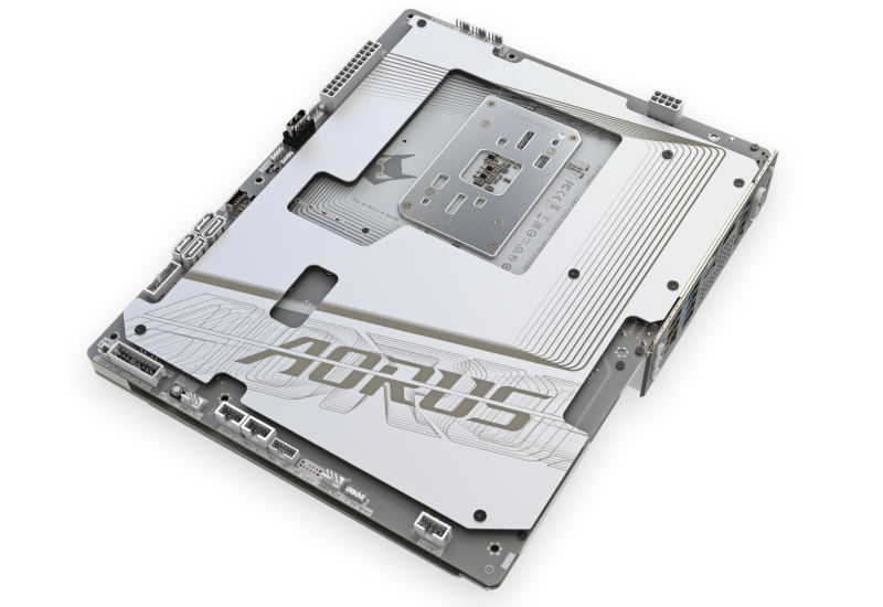 Gigabyte B650E AORUS STEALTH ICE - Connecteurs à l'arrière