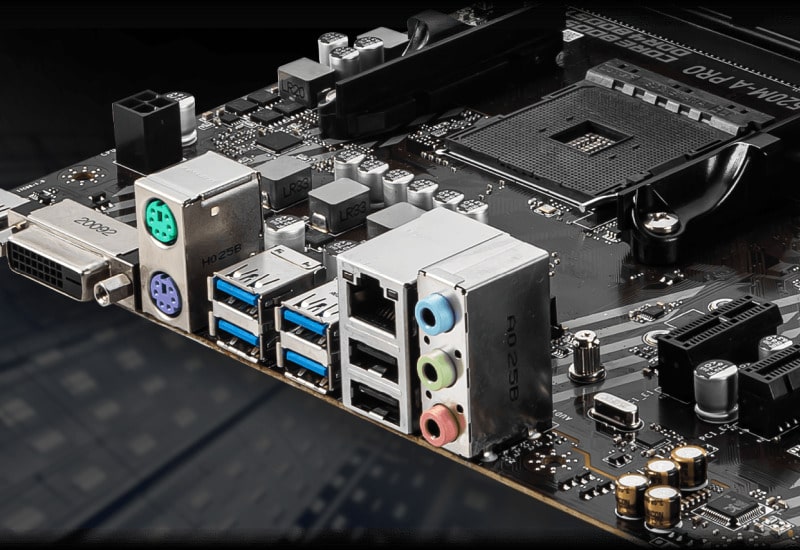 Connectivité et évolutivité MSI A520M A-PRO