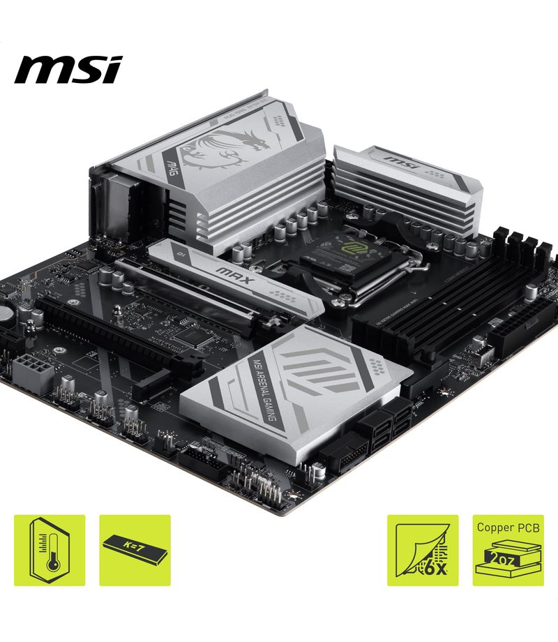 Carte mère MSI avec chipset AMD X870E