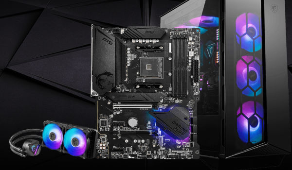 Refroidissement de la carte mère MSI B550 GAMING PLUS