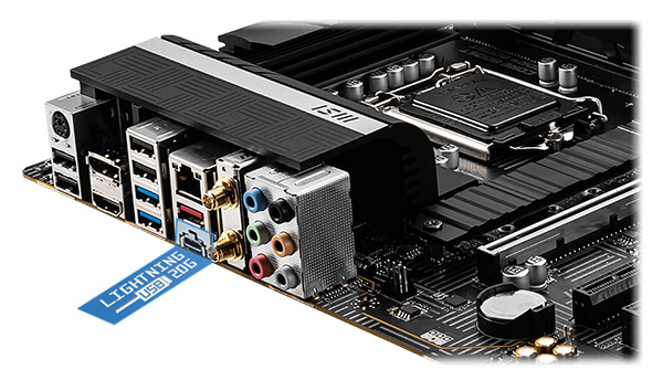 Connectivité avancée avec USB 3.2 Gen 2x2
