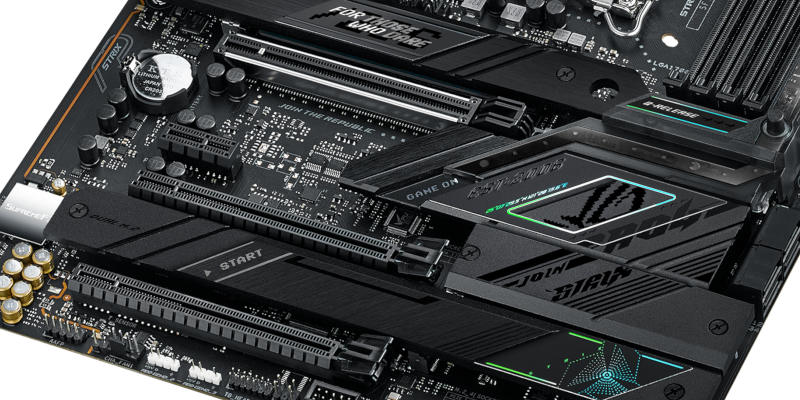 Design de la carte mère Asus ROG STRIX Z790-E GAMING (WI-FI)