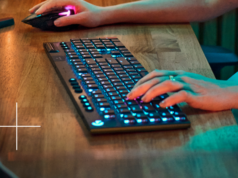 Clavier Logitech G G915 X avec rétroéclairage RGB