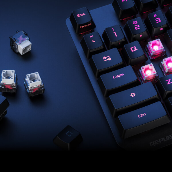 Clavier Asus ROG Strix Scope RX TKL Wireless Deluxe avec rétroéclairage RGB