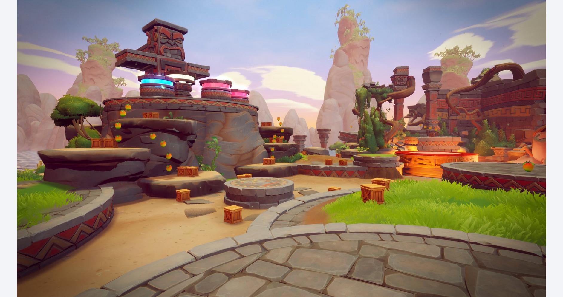 Début de l'aventure épique dans Crash Team Rumble