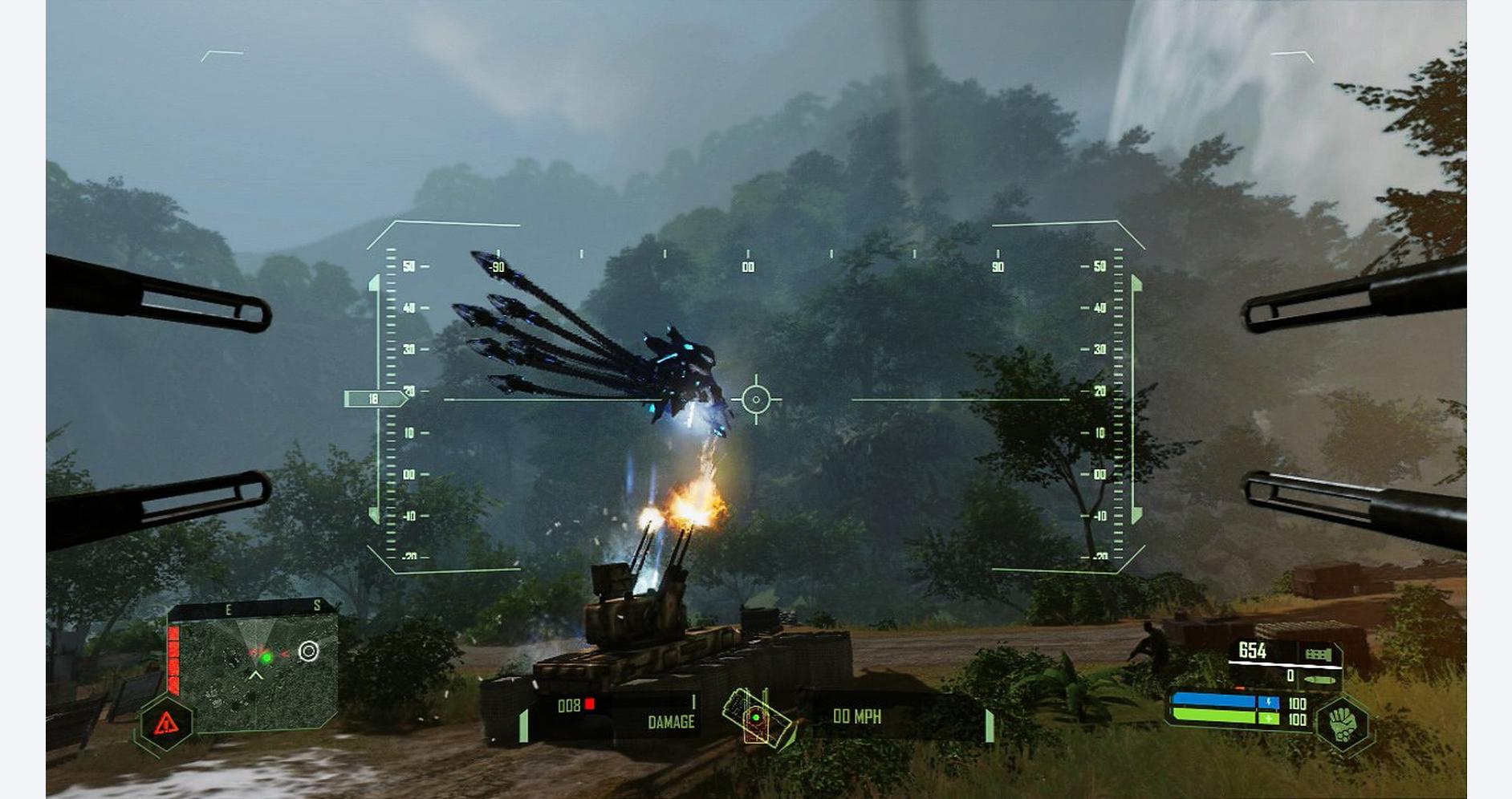 Guerre futuriste intense dans Crysis