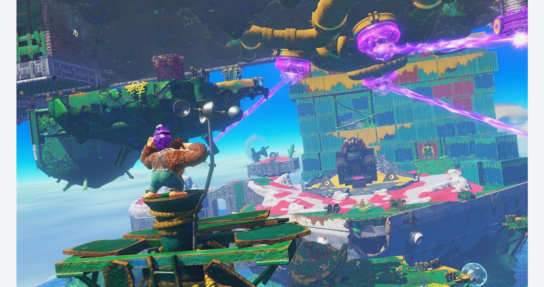 Aventure souterraine avec Donkey Kong