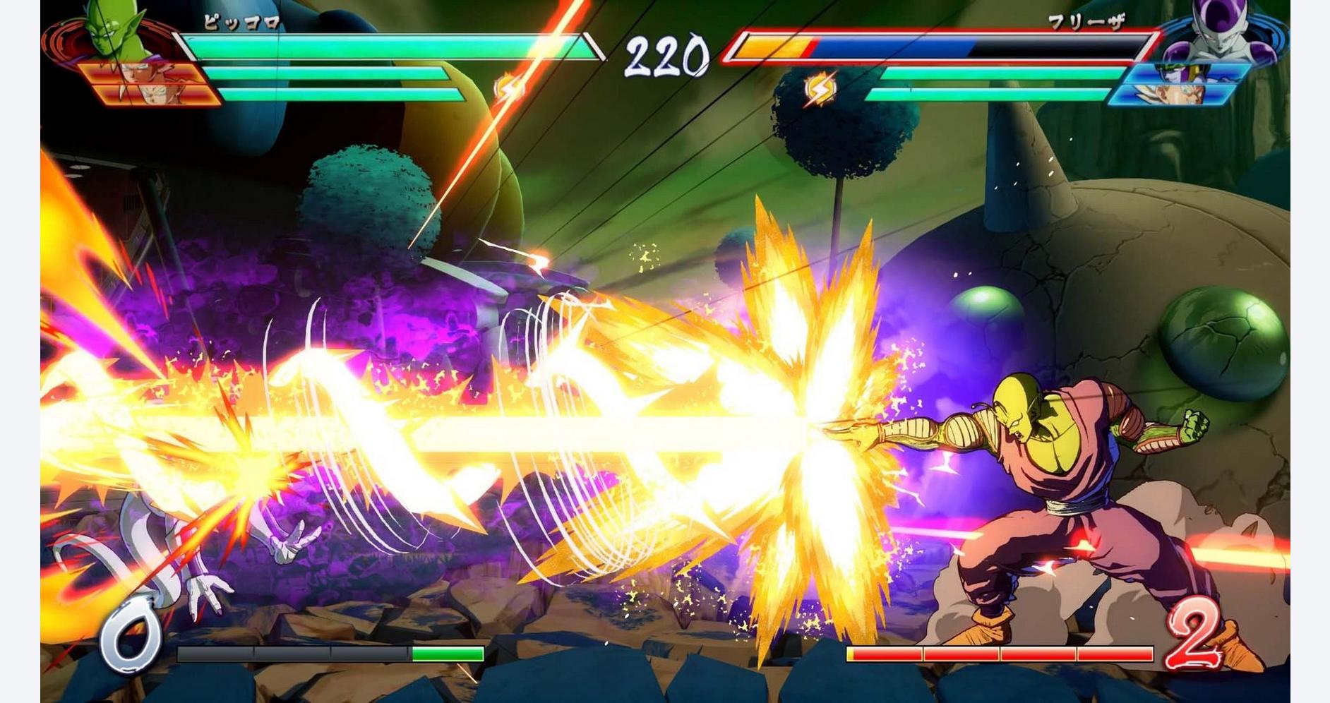 Combats explosifs dans DRAGON BALL FighterZ