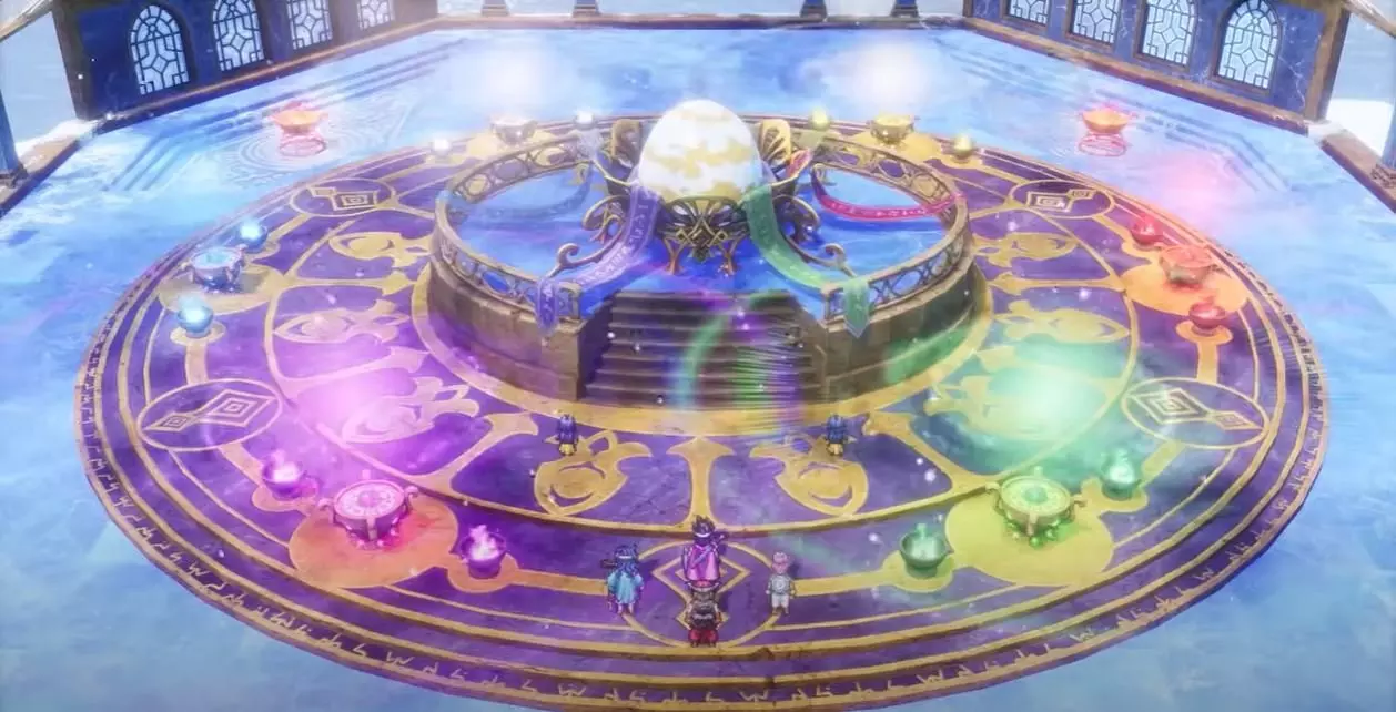 Visuels époustouflants de Dragon Quest 3