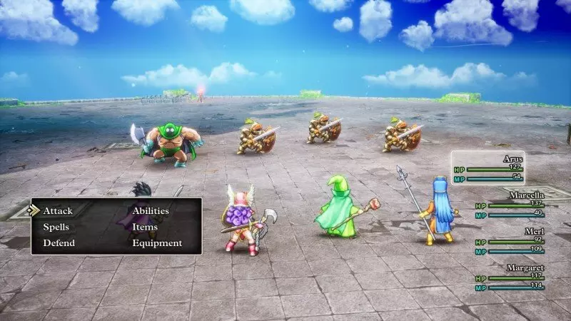 Combat au tour par tour amélioré de Dragon Quest 3