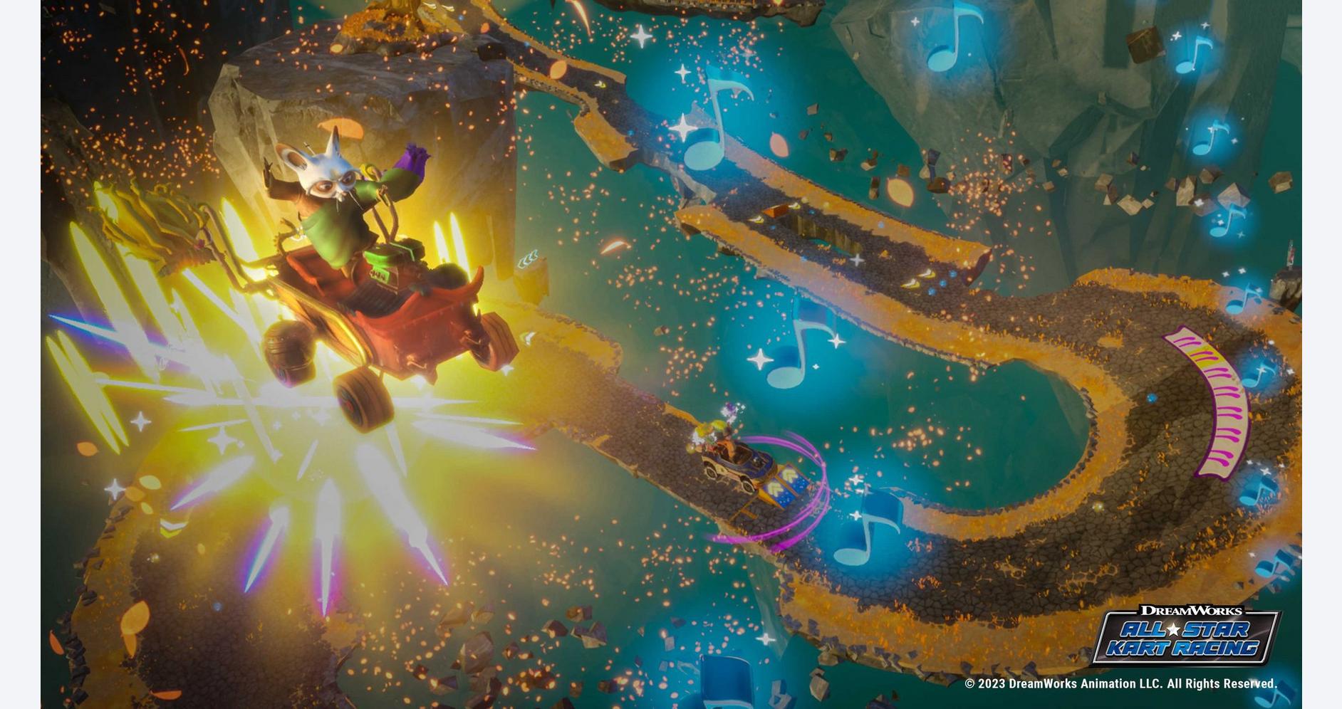 Courses légendaires et enchantées avec des héros DreamWorks