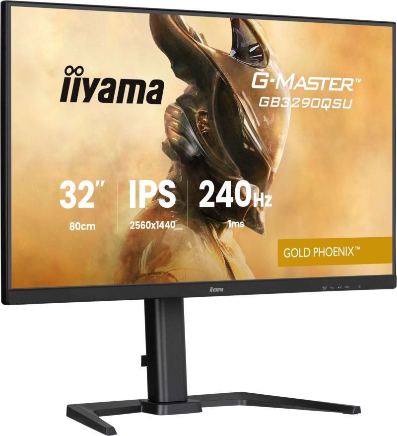 Écran iiyama G-Master GB3295QSU-B1 vue de face