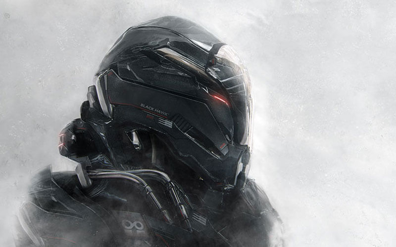 Vue de l'écran iiyama Black Hawk