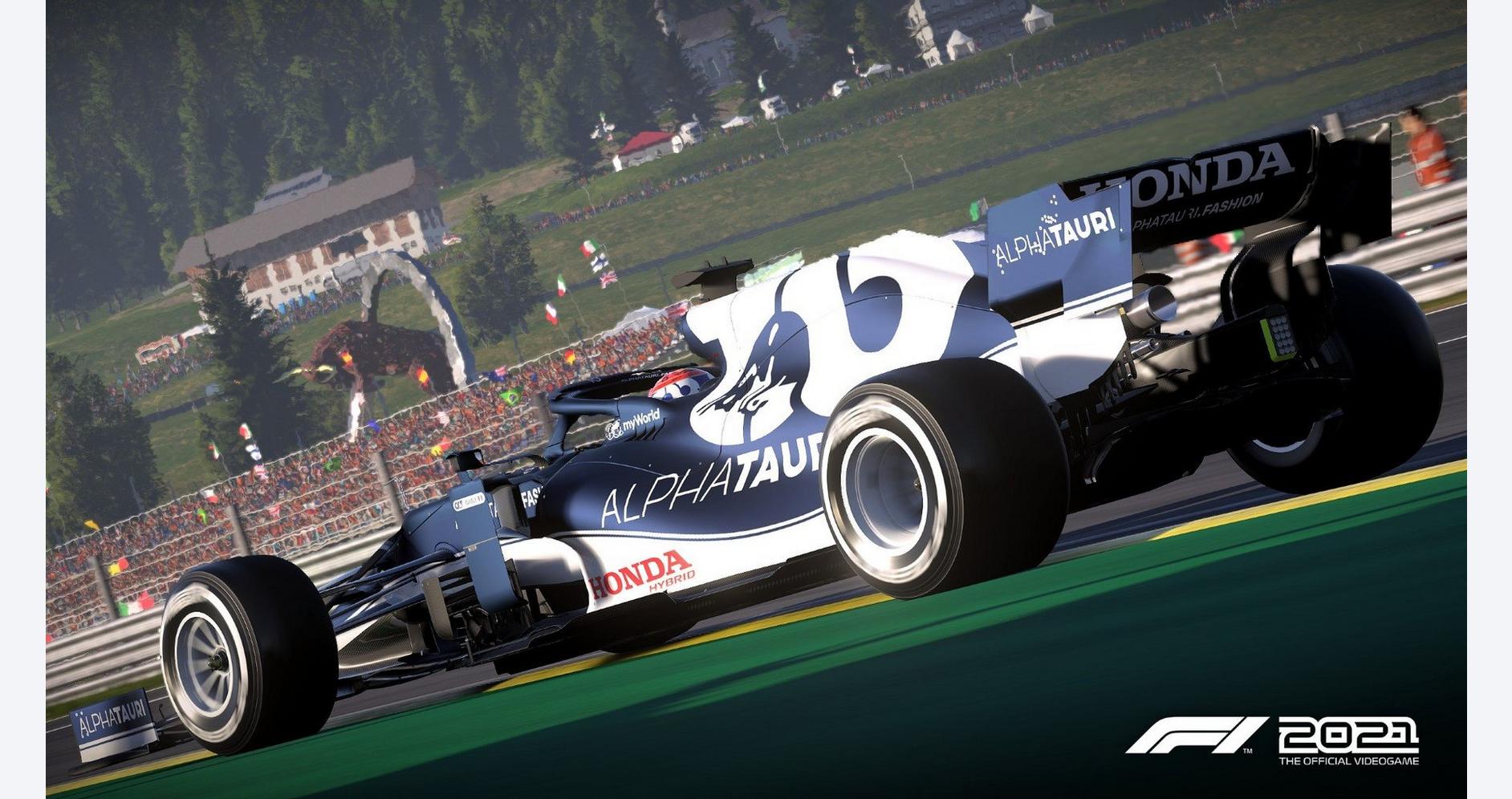 Course de F1 sur circuit prestigieux