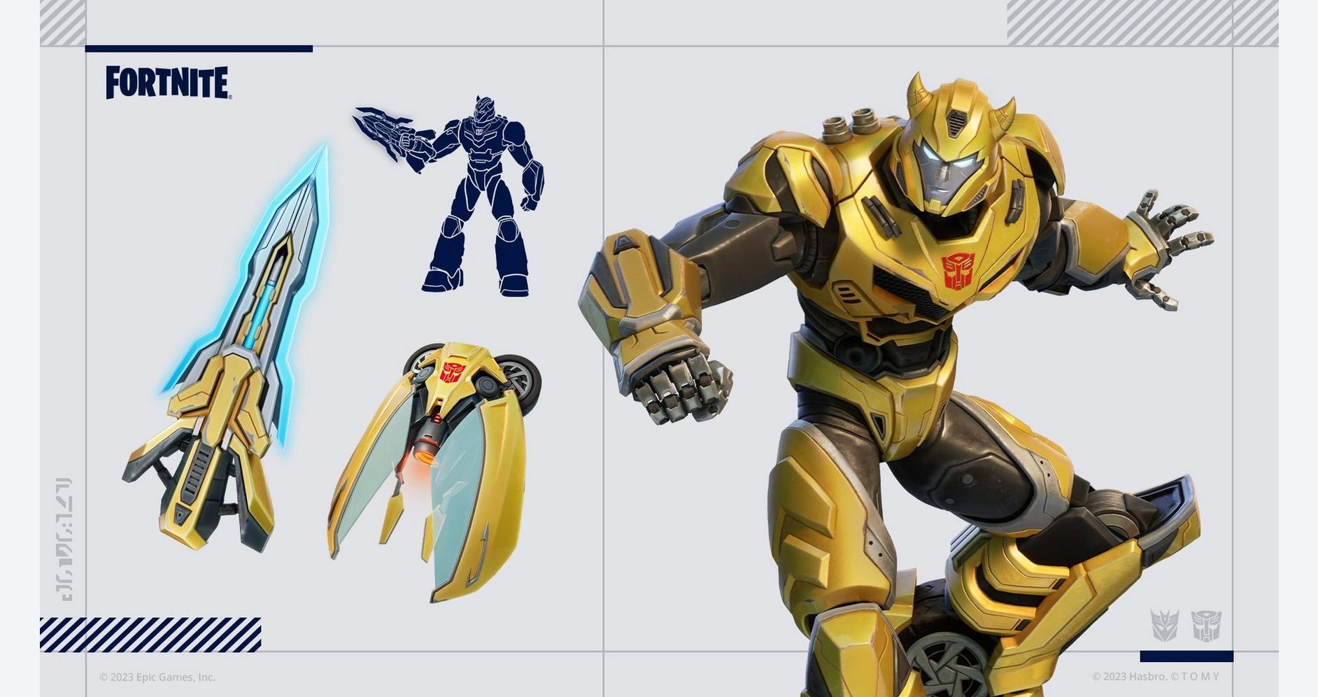 Transformez le champ de bataille avec Fortnite et Transformers