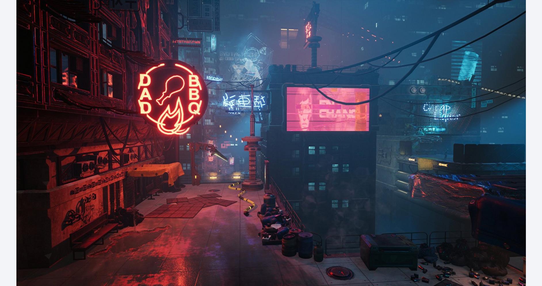 Lames et Lumières Futuristes