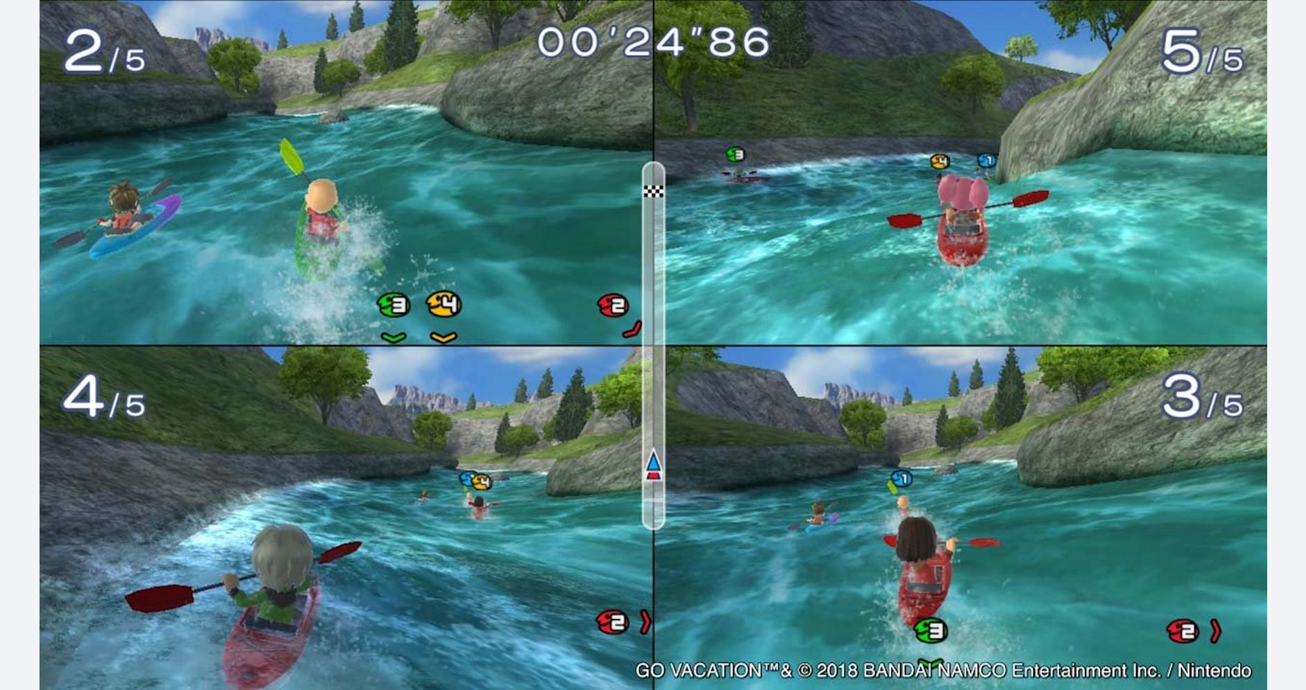 Aventures aquatiques sur l'île Kawawii