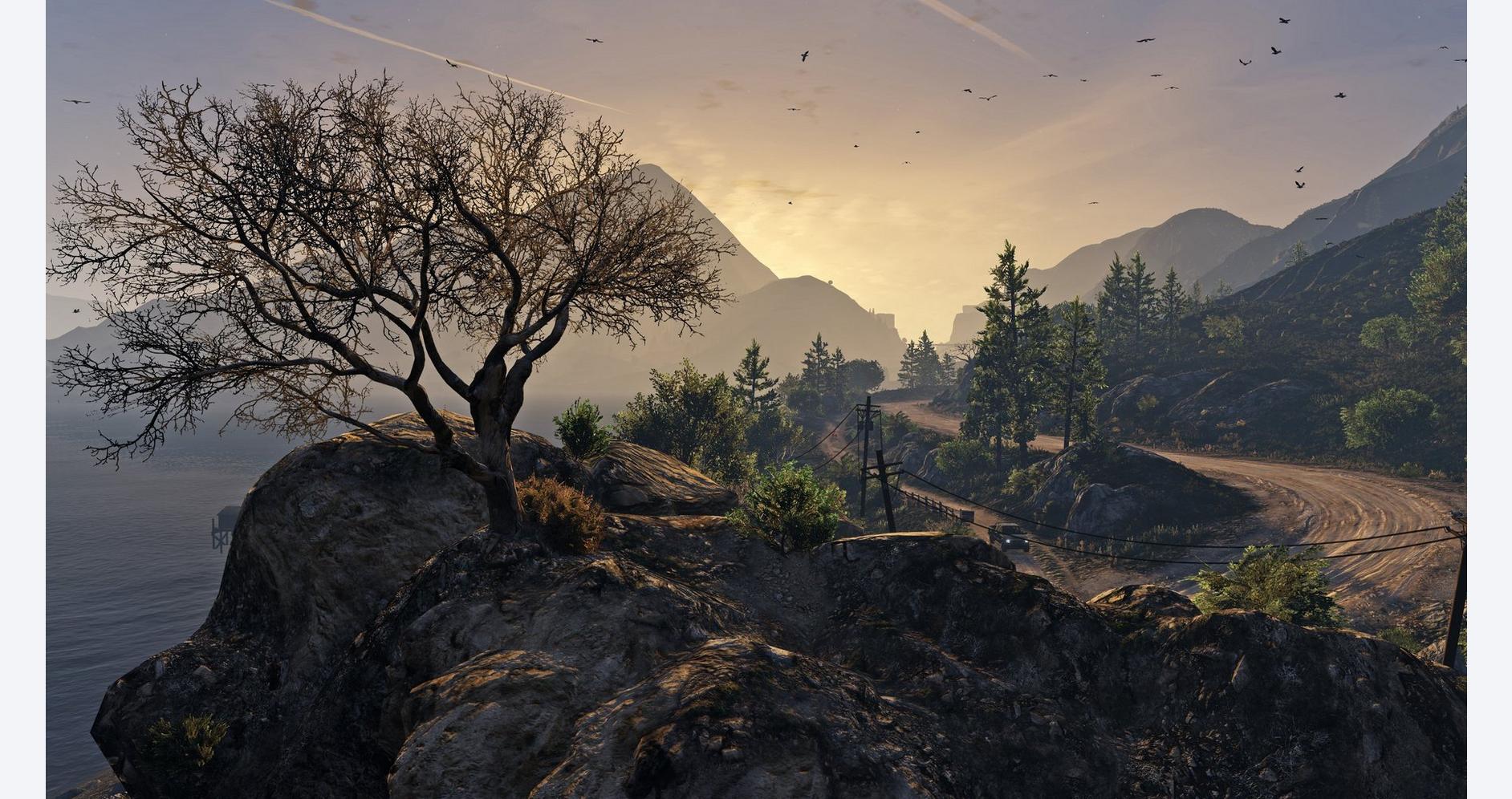 Grand Theft Auto V evasion dans l inconnu sauvage