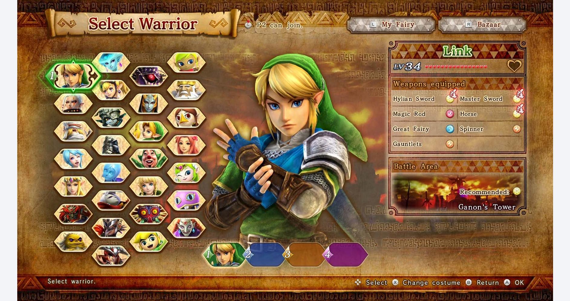 Conquérez Hyrule avec puissance