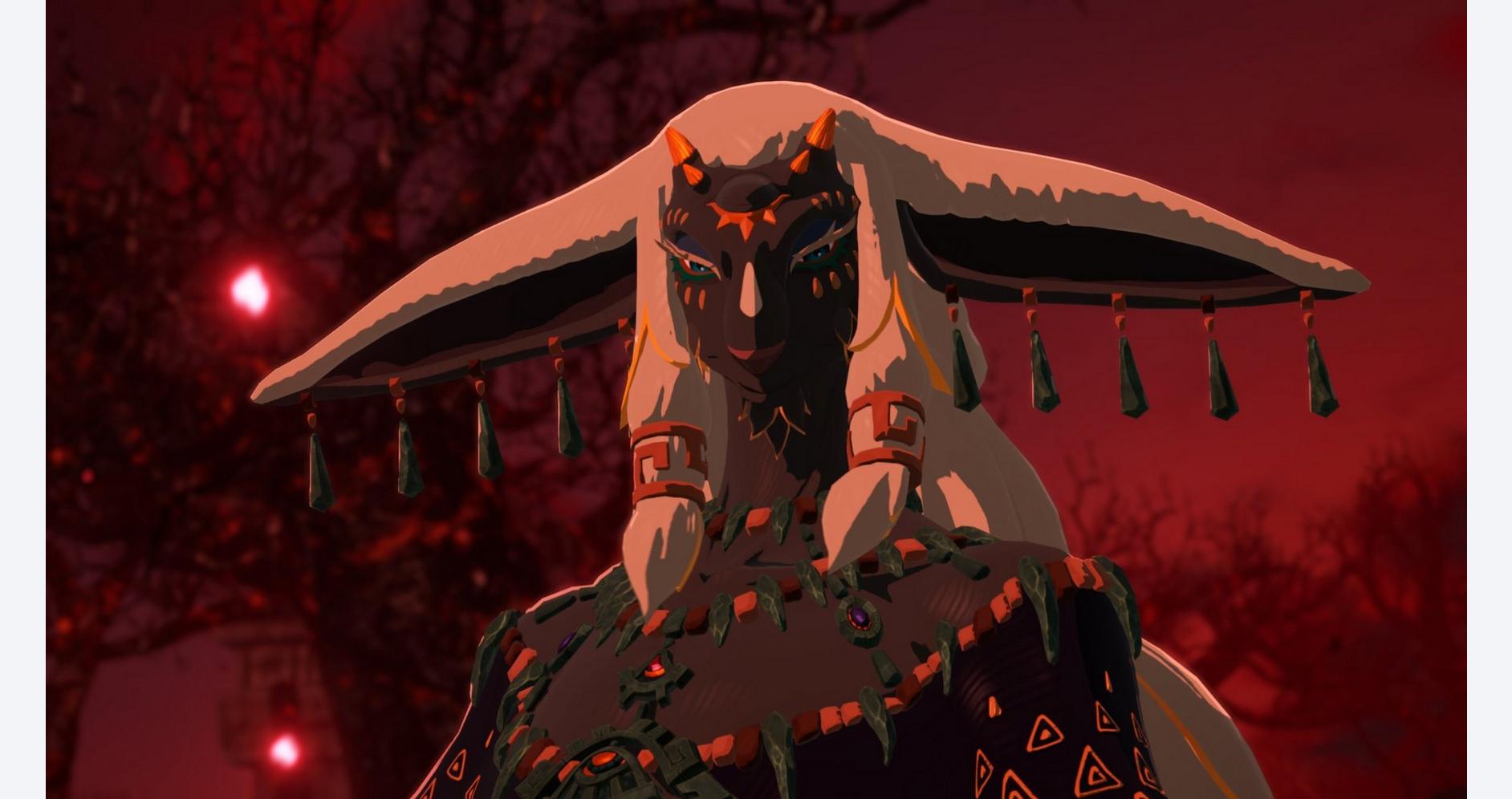 Héros mythiques révélant le destin d'Hyrule