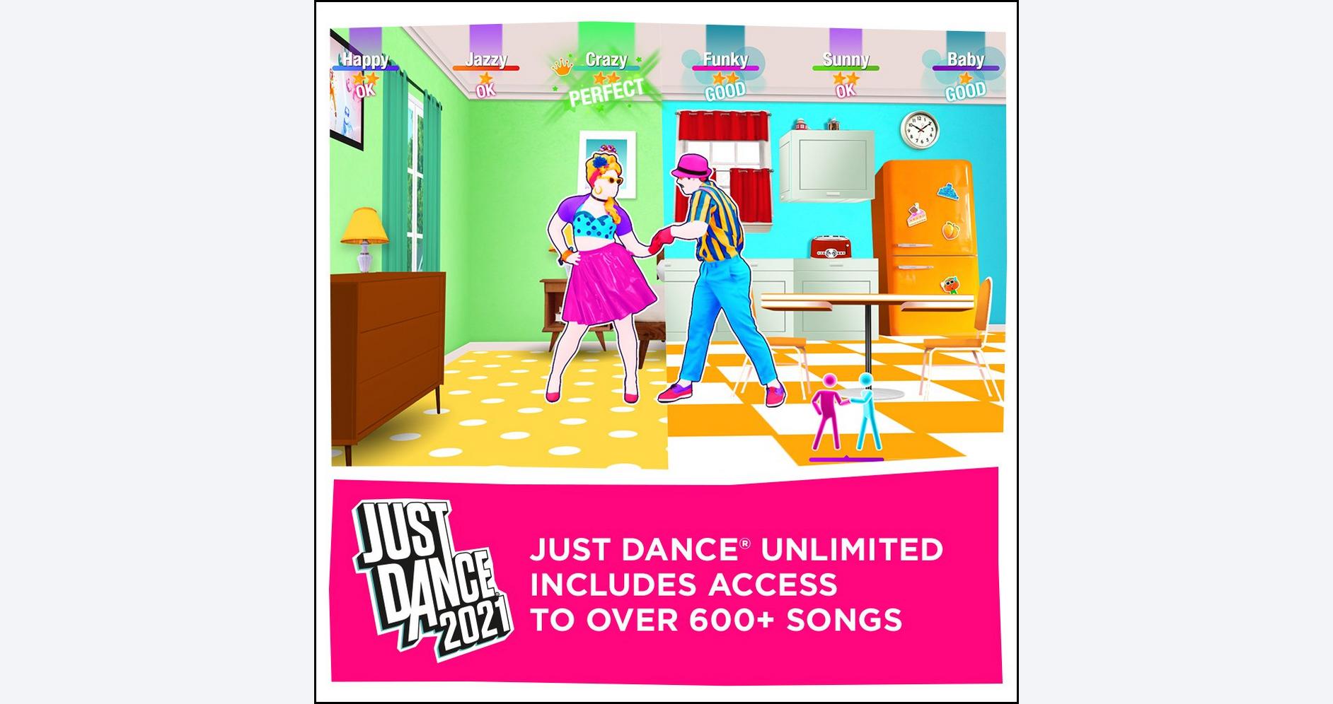 Dansez comme jamais avec Just Dance 2021