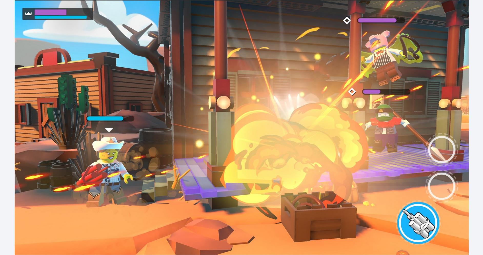Affrontez des batailles épiques dans LEGO Brawls