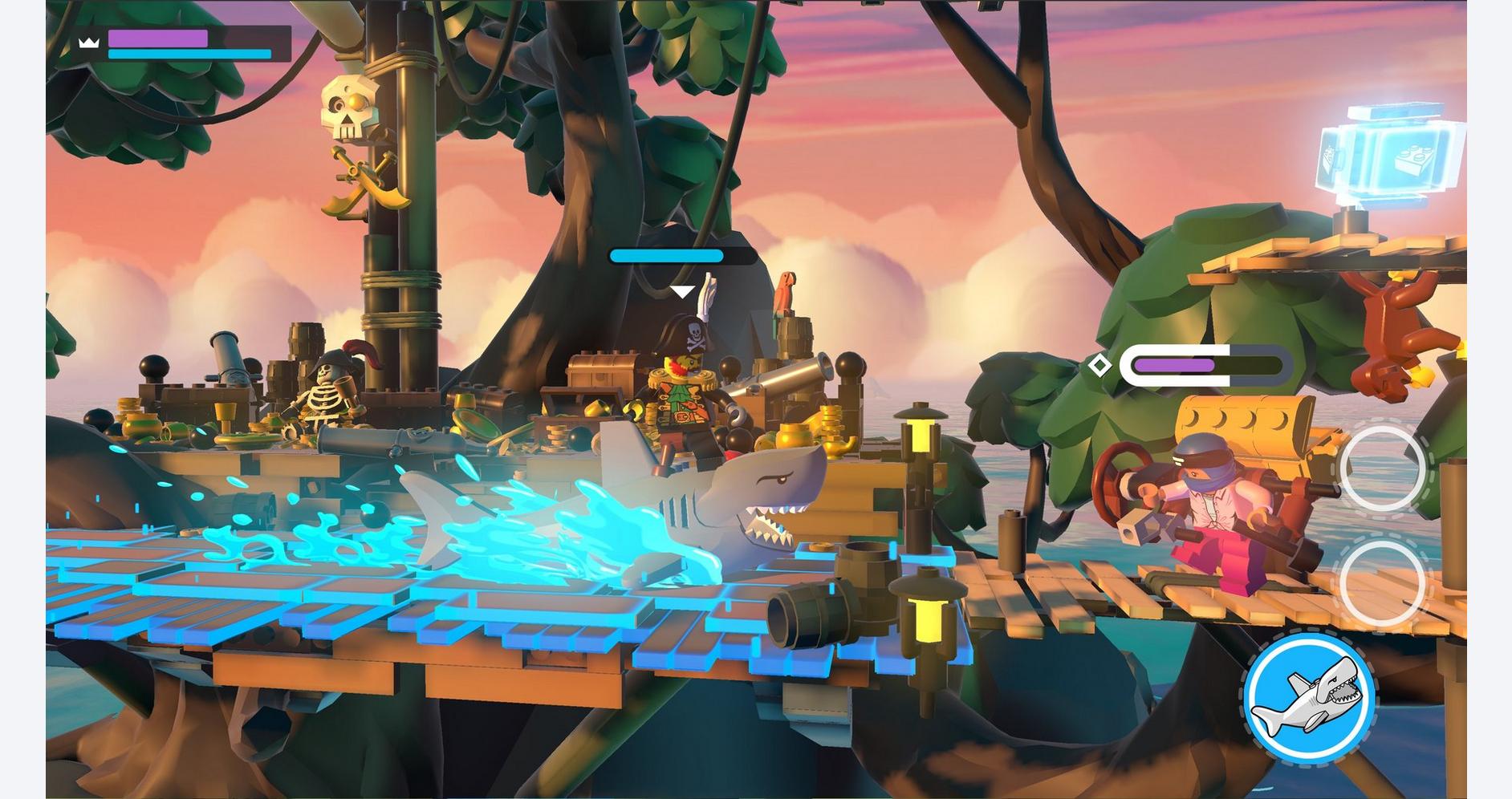 Affrontements légendaires en briques dans LEGO Brawls