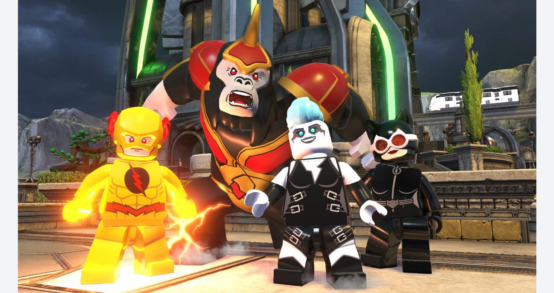 Lego Chaos en Action dans LEGO DC Super-Vilains