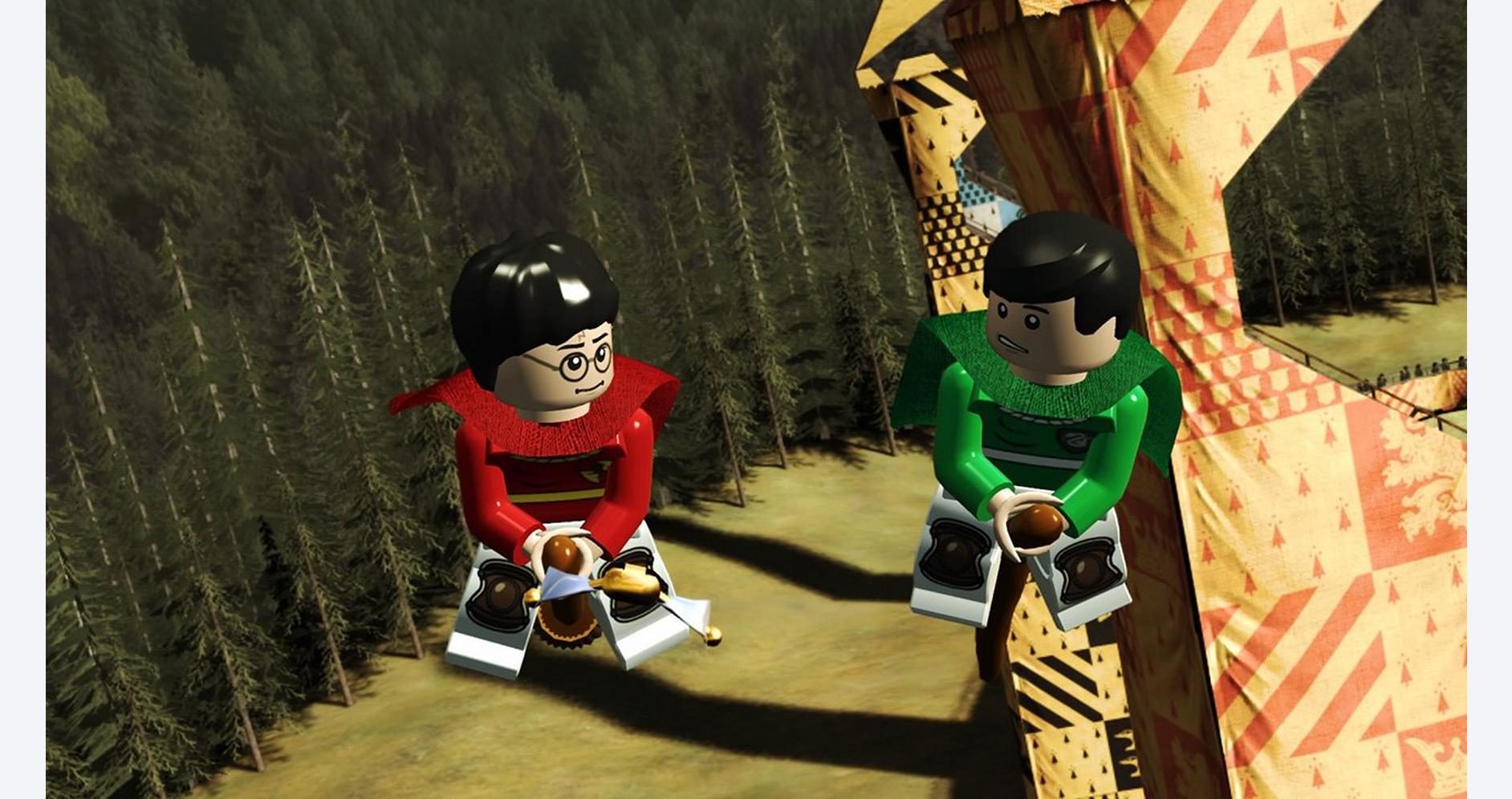 Plongée dans l'univers ensorcelant de Poudlard en LEGO