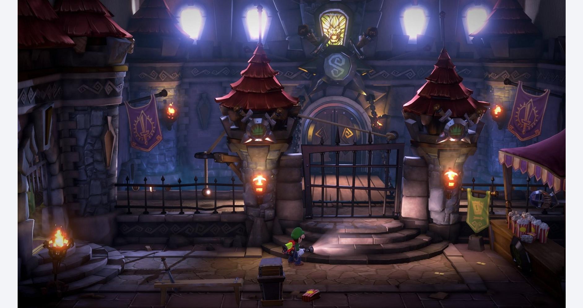 Luigi et Gooigi résolvant des énigmes complexes