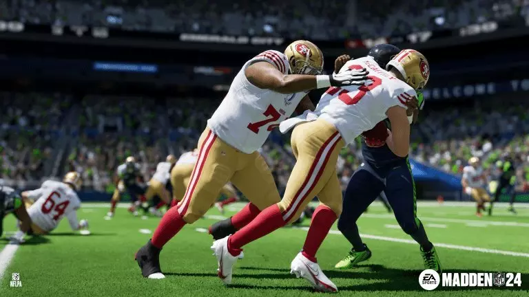 Améliorations de l'IA de Madden NFL 24