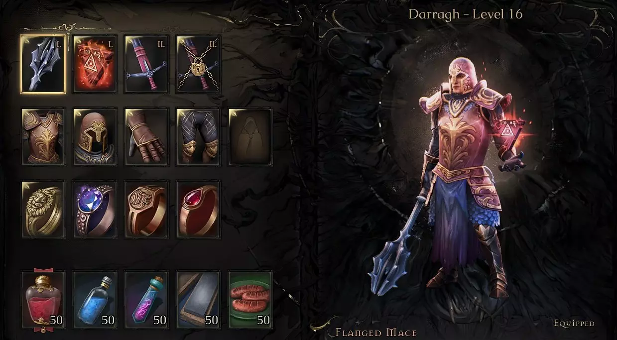 Progression de l'équipement