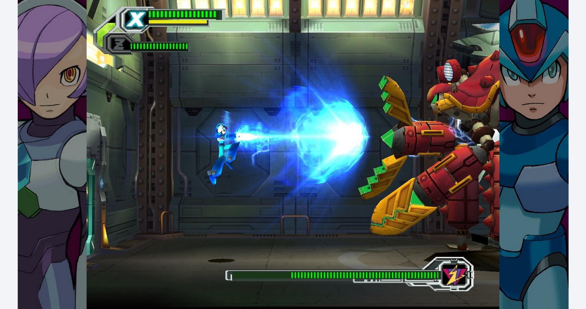Mega Man X dans un univers futuriste
