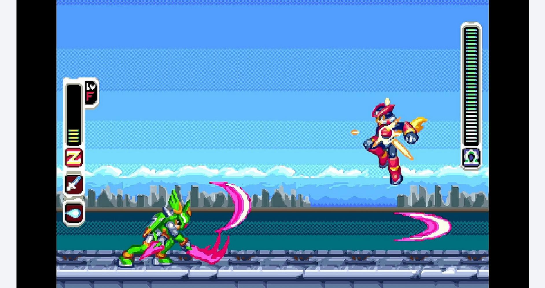 Mega Man Zero/ZX Legacy Collection - Combat épique