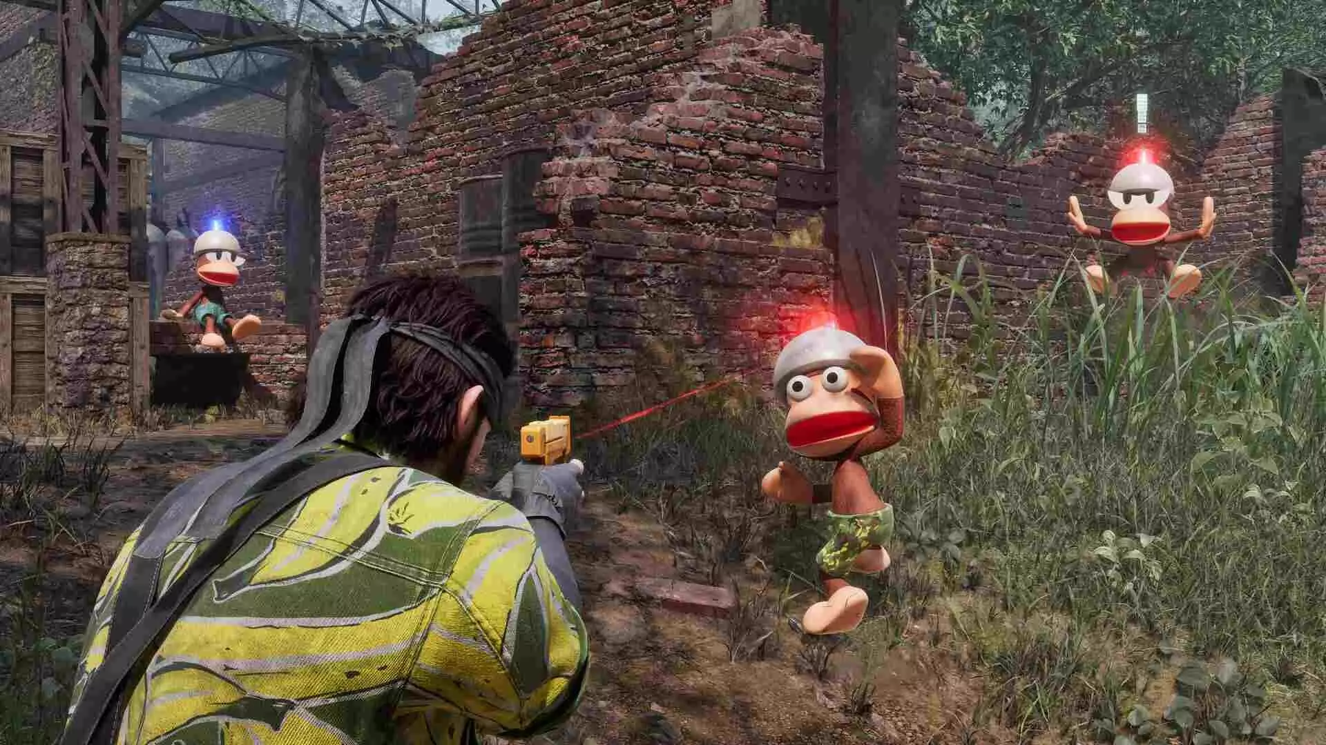 Gameplay SNAKE VS MONKEY