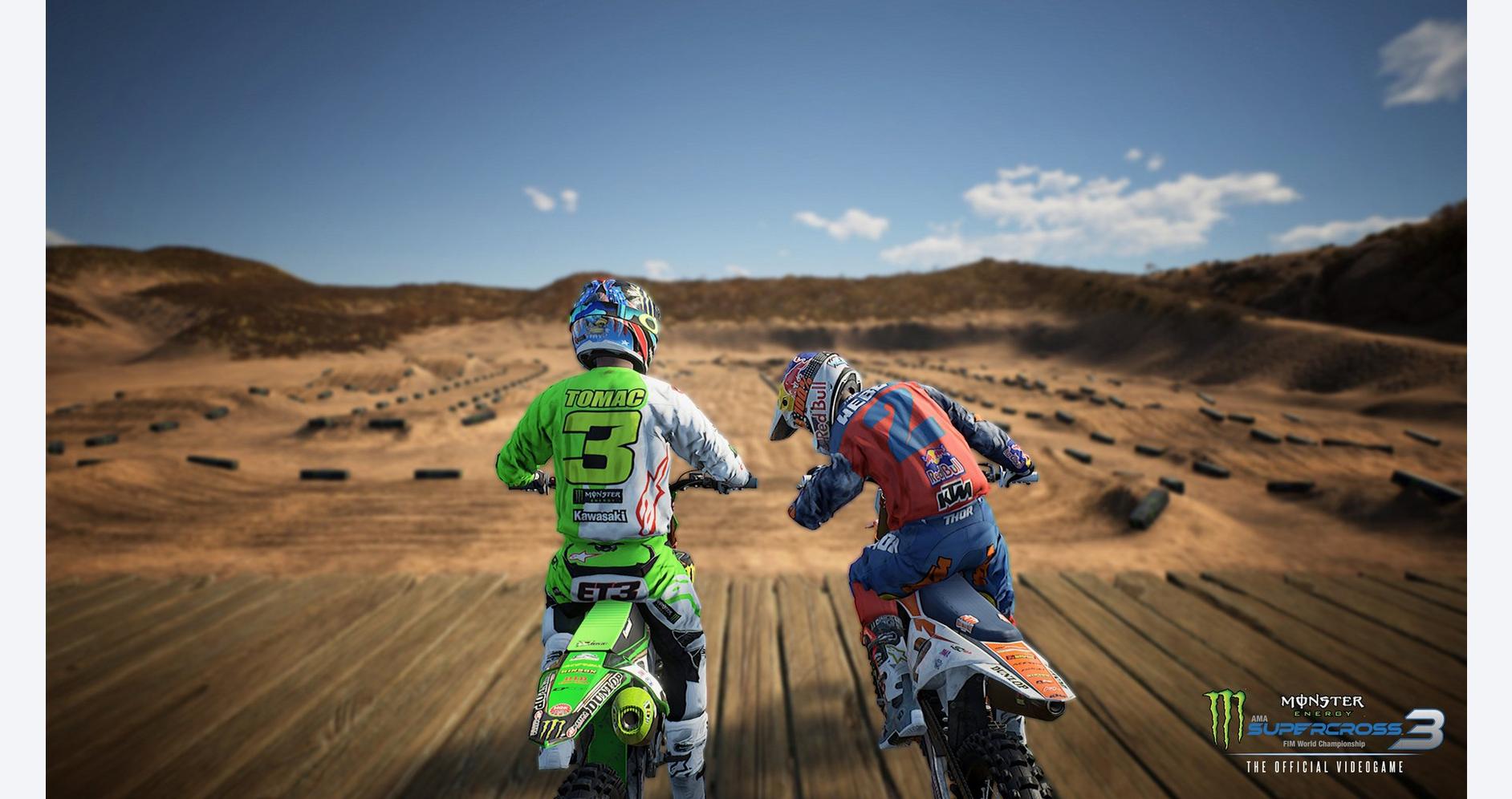 Défiez les Légendes du Supercross