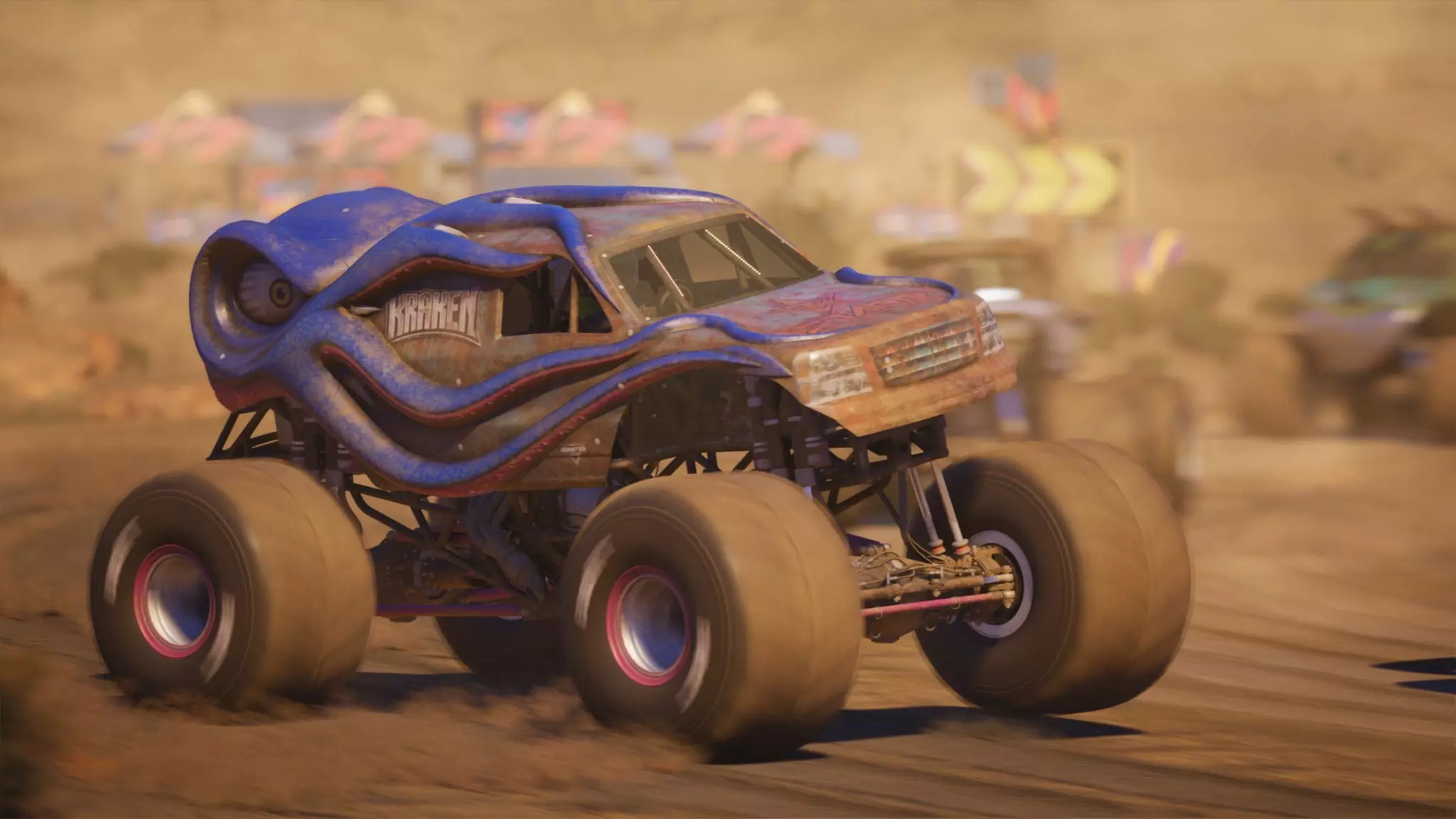 Mode de jeu Challenge dans Monster Jam Showdown