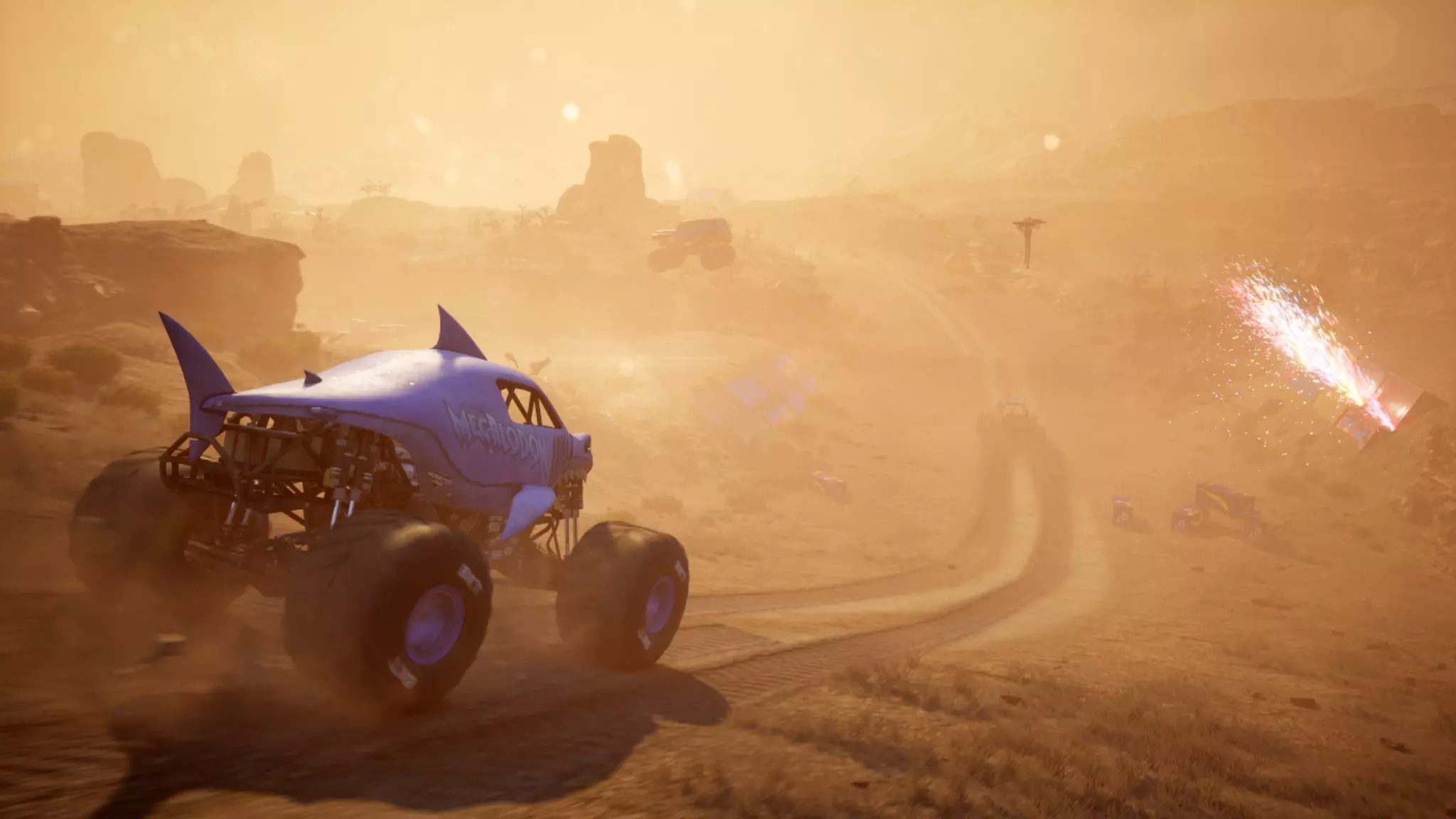 Mode de jeu Off-Road dans Monster Jam Showdown
