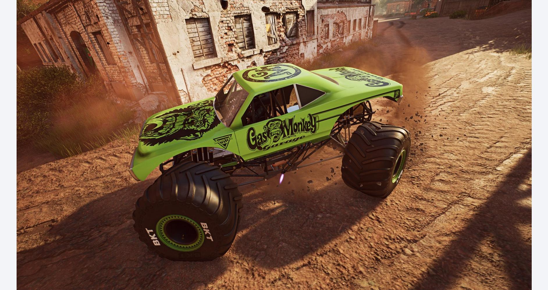 Image montrant des routes sauvages dans Monster Jam Steel Titans 2