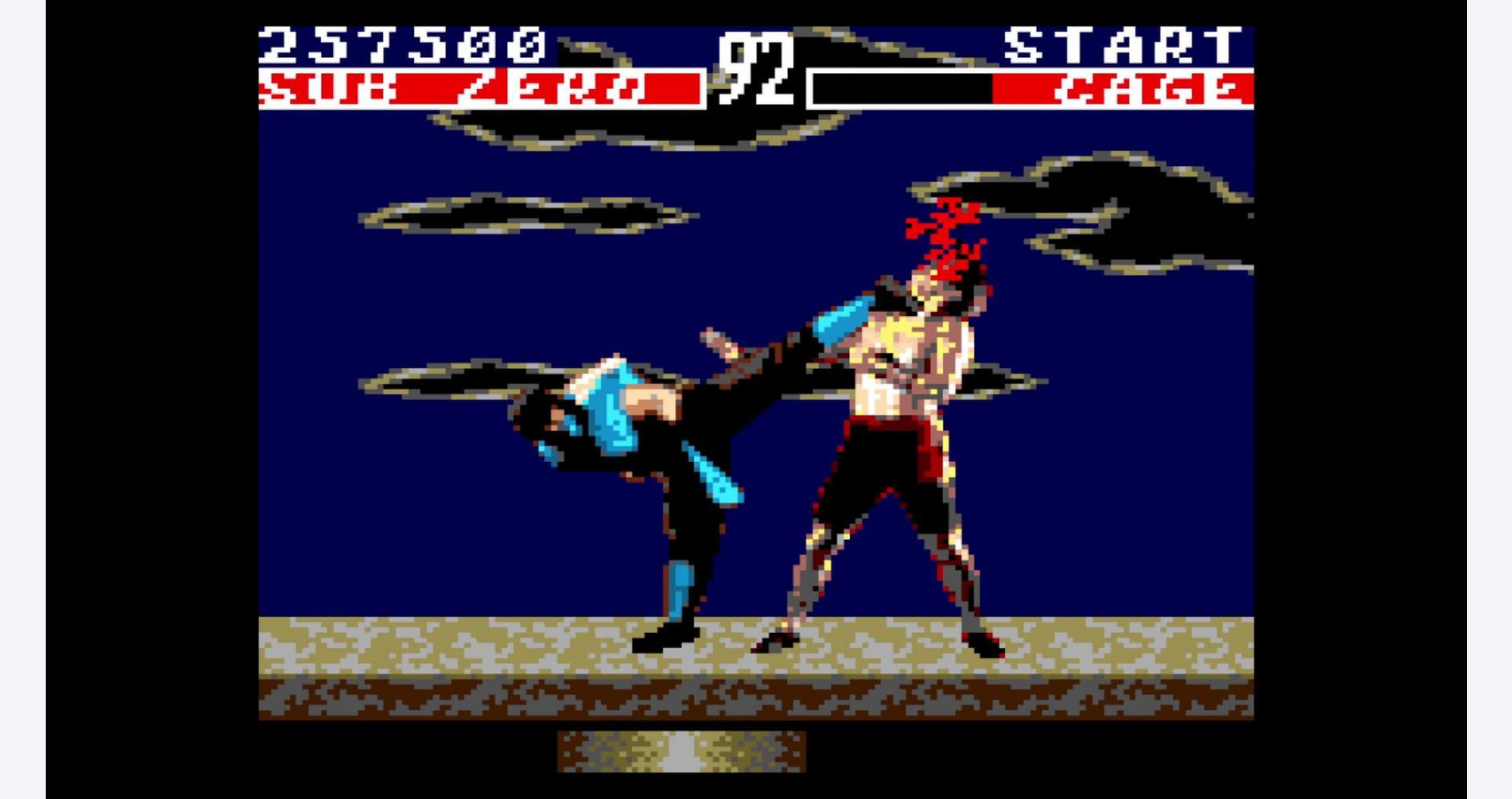 Graphismes rétro de Mortal Kombat