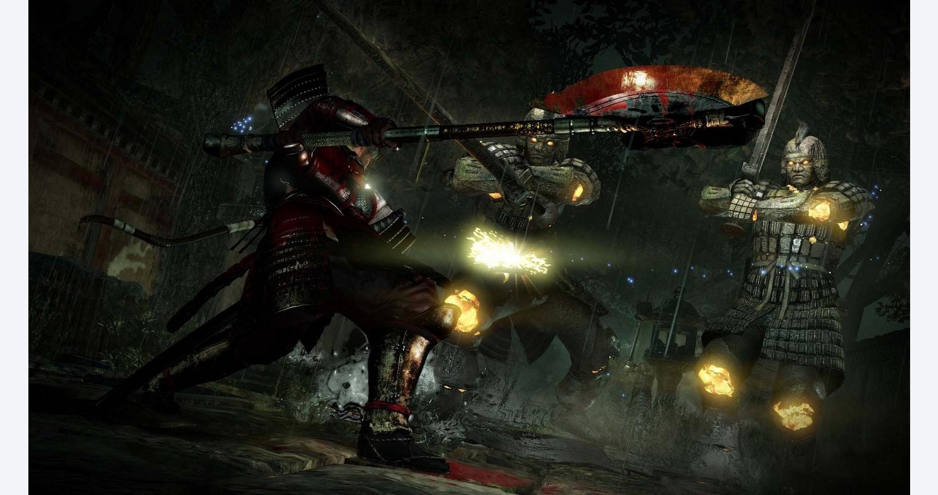 Samouraï indomptable en action