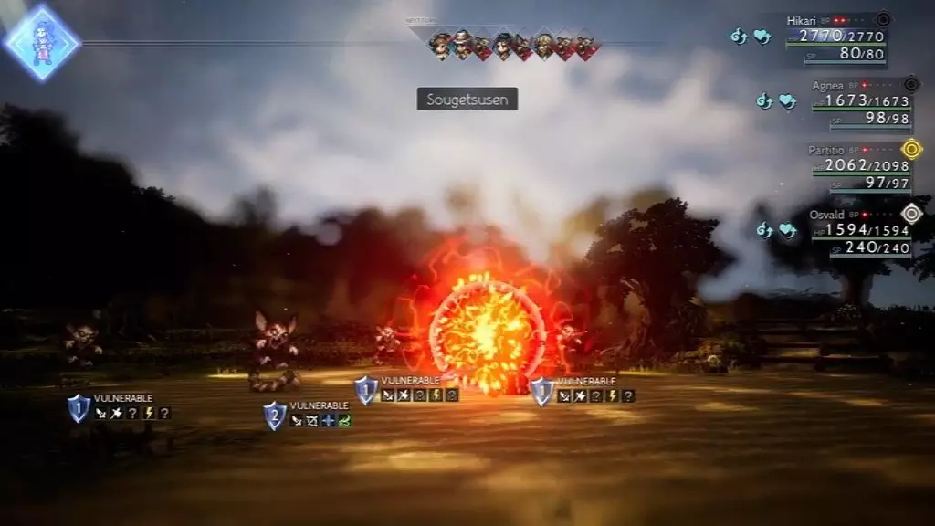 Pouvoirs latents dans Octopath Traveler 2