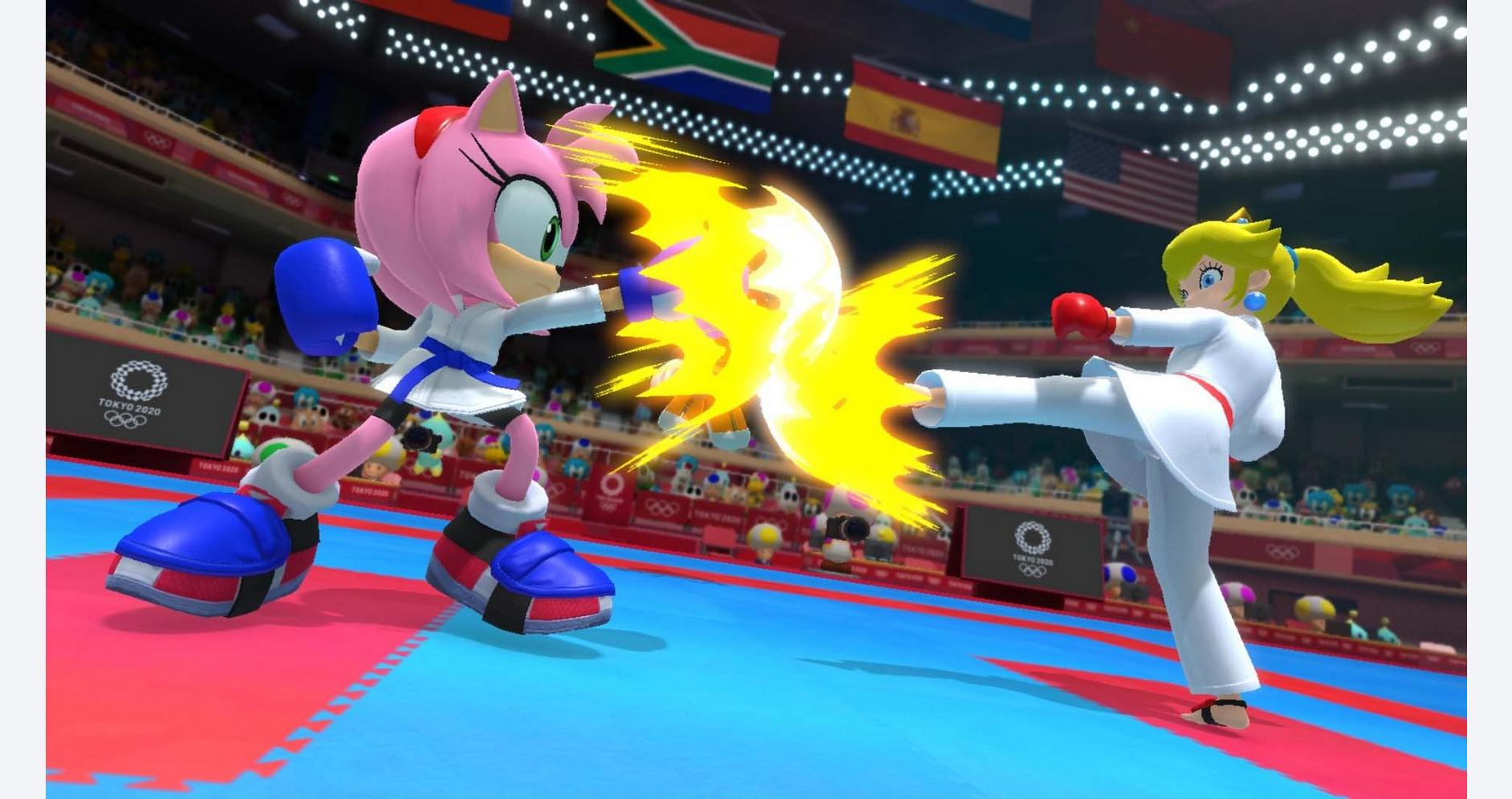 Défis Olympiques avec Mario et Sonic