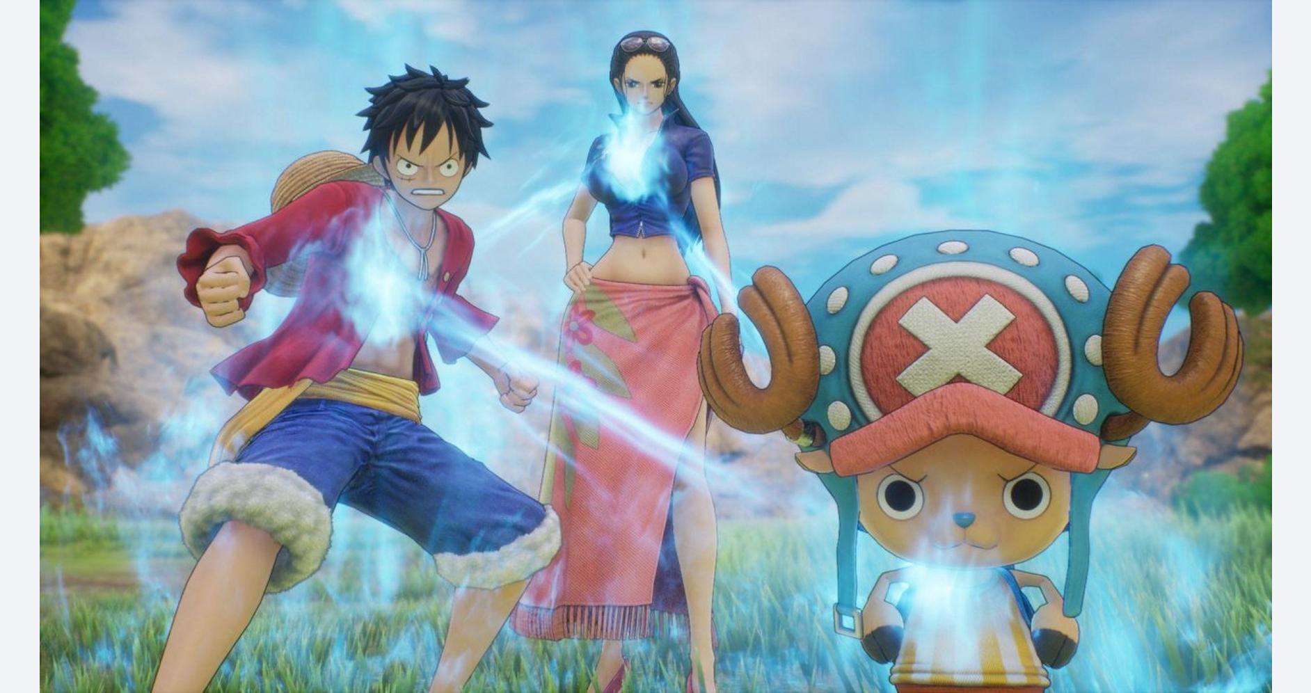 Luffy et son équipage sur une île pleine de défis
