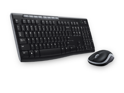 Ensemble clavier et souris sans fil Wireless Desktop MK270