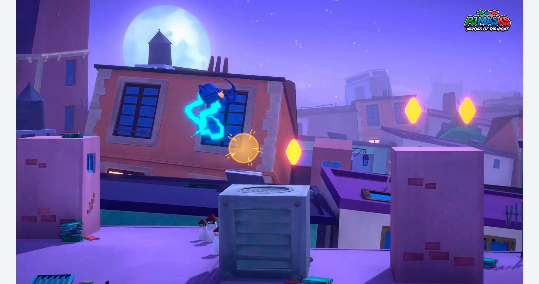 Mission héroïque au clair de lune avec les Pyjamasques