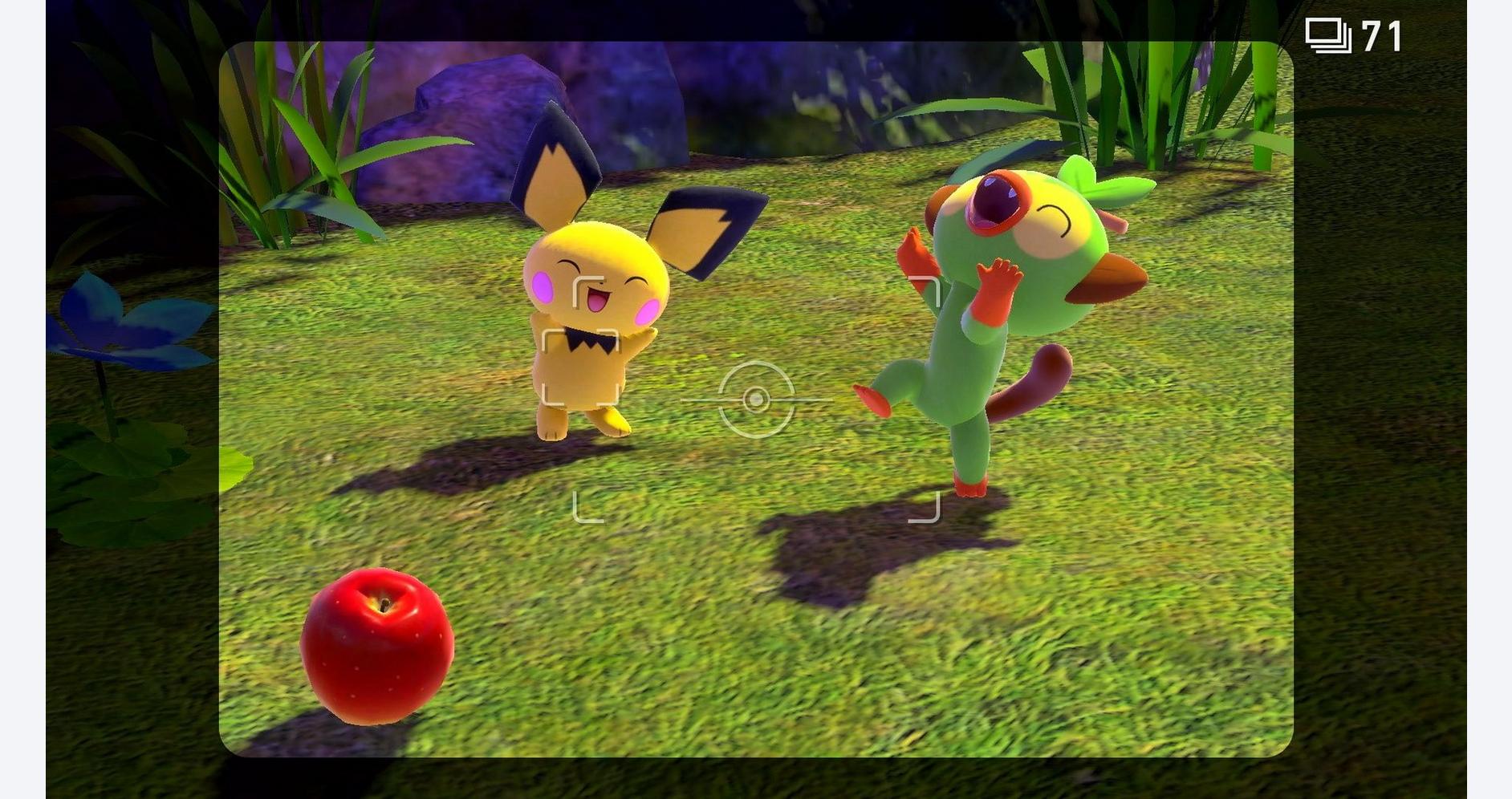 Instantanés de Joie Sauvage avec Pokémon