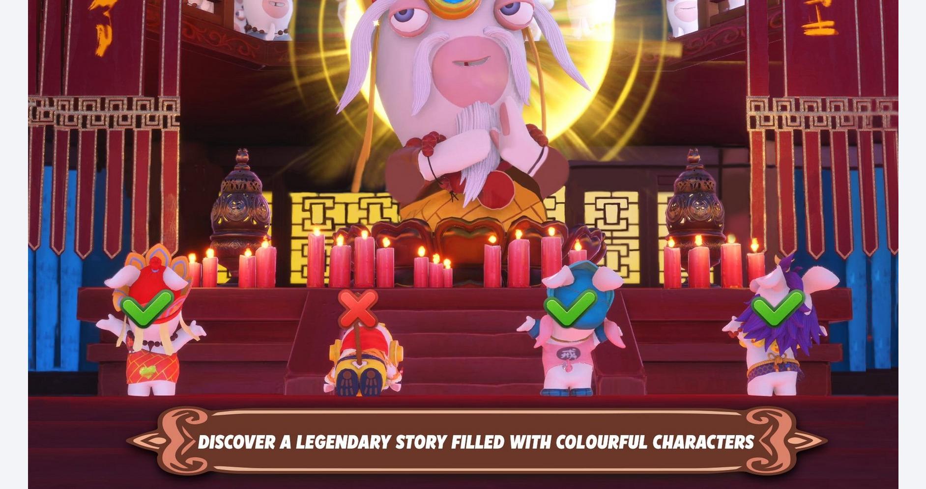 Rabbids : aventure légendaire déjantée