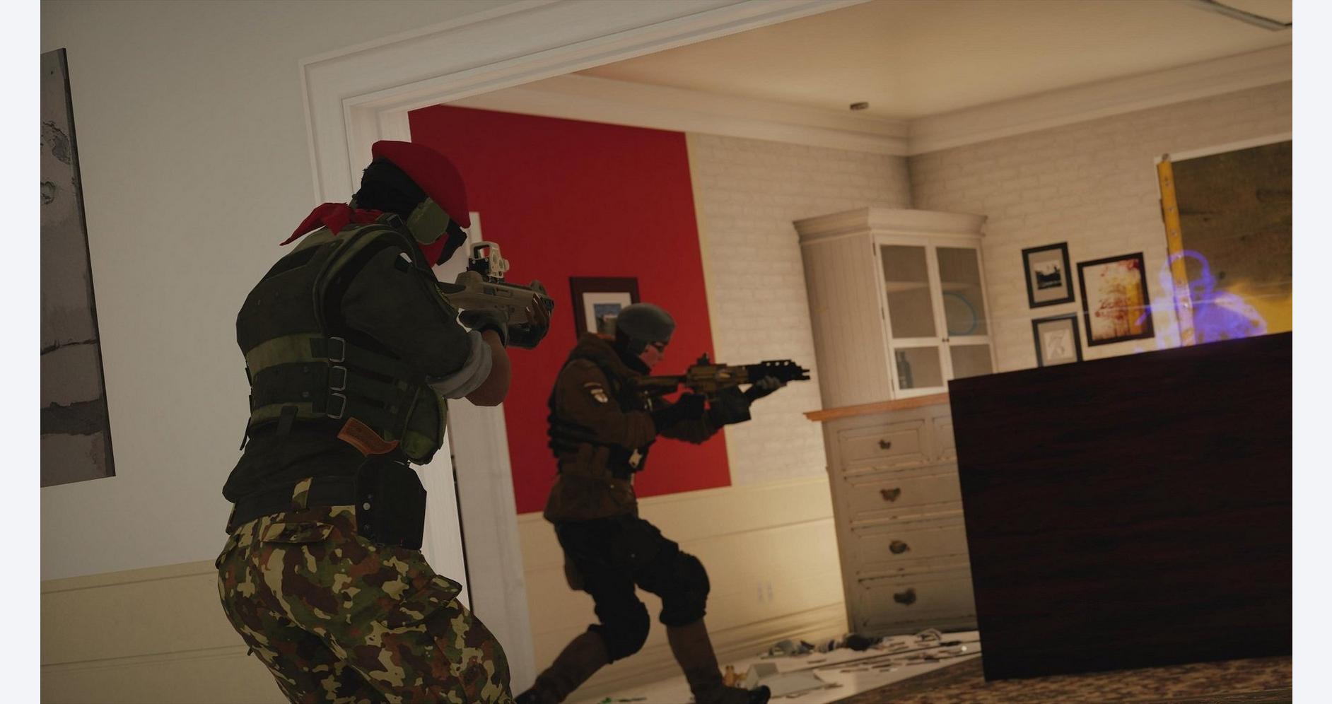 Image montrant des tactiques d'élite en action dans Rainbow Six Siege
